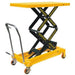 350kg Double Scissor lift table Maximum Lift Height 1.3m