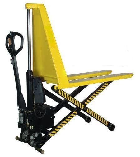 1T Electric Powered Scissor Lift Pallet Jack 540mm wide 