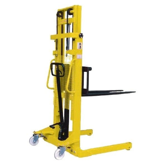 Manual Stacker Lifter Straddle Leg 1T Lift Height 2.5M