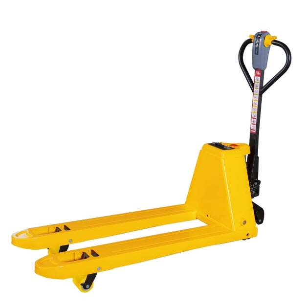 1500kg Capacity Wide Fully Electric Pallet Truck with Lithium Battery