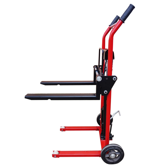 150kg Mini Hand Stacker Lifting 0.87m High