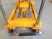 1000kg Manual Scissor lift table Maximum Lift Height 0.99m