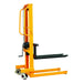 250kg Capacity Hand Winch Stacker 1.56m Lift High