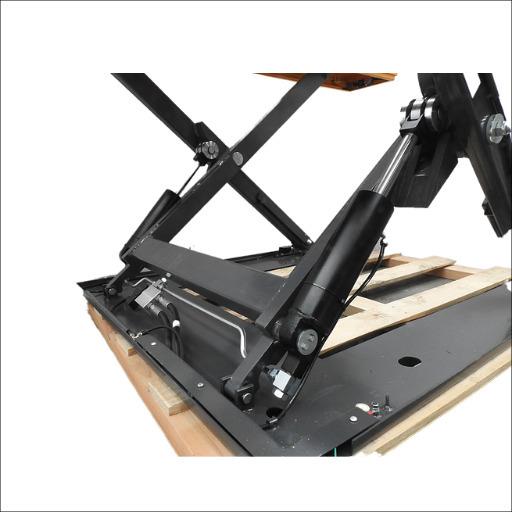 Low Profile U Shape Electric Scissor Table Lifter 1000Kg