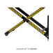 1T Electric Powered Scissor Lift Pallet Jack 680mm wide