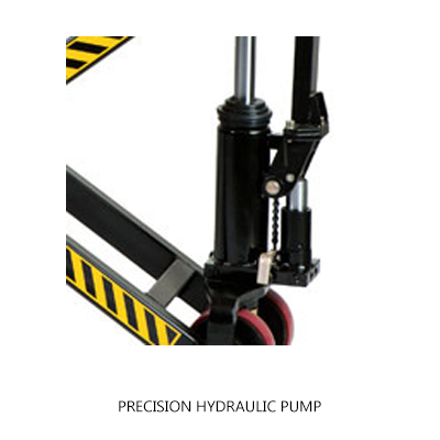 1T Electric Powered Scissor Lift Pallet Jack 680mm wide