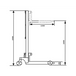 Manual Standard Pallet Stacker Capacity 1500KG  Lift 1600MM 