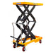 500Kg Double Scissor Lift Table Maximum Lift Height 2m