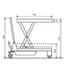 Manual Scissor Lift Table Capacity 150Kg 